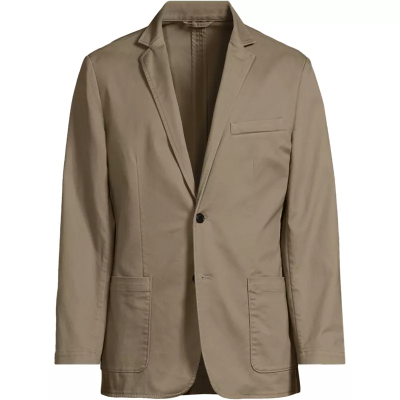 Men's Big Travel Kit Chino Blazer, Front