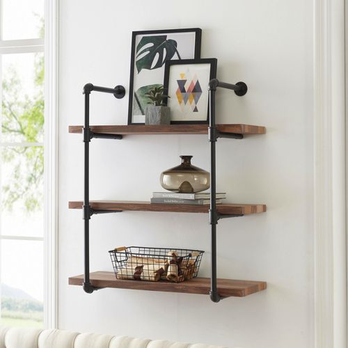 Industrial Pipe Wall Shelves Lands' End