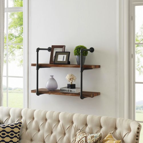 Industrial Pipe Wall Shelves Lands' End