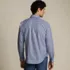 Men's Tailored Fit No Iron Twill Long Sleeve Shirt, Back