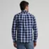 Men's Tailored Fit No Iron Twill Long Sleeve Shirt, Back