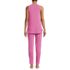 Women's Cozy 3 Piece Pajama Set - Robe Top and Pants, Back