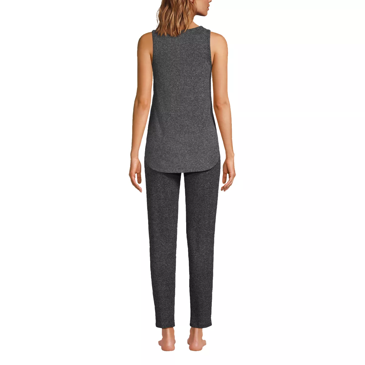 Women's Cozy 3 Piece Pajama Set - Robe Top and Pants