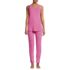 Women's Cozy 3 Piece Pajama Set - Robe Top and Pants, Front