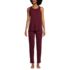 Women's Cozy 3 Piece Pajama Set - Robe Top and Pants, Front