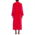 Women's Cozy Plush Long Wrap Robe, Back