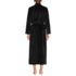 Women's Cozy Plush Long Wrap Robe, Back