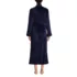 Women's Cozy Plush Long Wrap Robe, Back