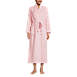 Women's Cozy Plush Long Wrap Robe, Front