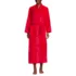 Women's Cozy Plush Long Wrap Robe, Front