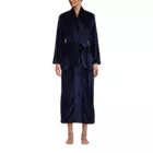 Women's Cozy Plush Long Wrap Robe