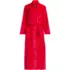 Women's Cozy Plush Long Wrap Robe, Front