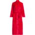 Women's Cozy Plush Long Wrap Robe, Front