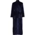 Women's Plus Size Cozy Plush Long Wrap Robe, Front