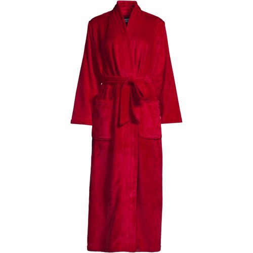 Women's Cozy Plush Long Wrap Robe