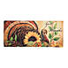 Evergreen Black Scroll Doormat Tray with 4 Assorted Fall and Holiday Inserts, alternative image
