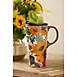 Evergreen 17 oz Fall Print Ceramic Travel Mug with Tritan Lid and Gift Box, alternative image