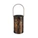 Evergreen Bronze Fall Pumpkin Cut out Solar Powered Lantern, alternative image