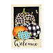 Evergreen 28''x44'' Fall Welcome Mixed Print Pumpkins Outdoor Garden Flag, alternative image