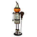 Evergreen 28'' Fall Pumpkin Man Metal Garden Statue, alternative image