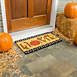 Evergreen Fall Pumpkin Home Coir Doormat, alternative image