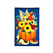 Evergreen 28''x44'' Fall Floral Pumpkin Outdoor Garden Flag, alternative image