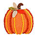 Evergreen Fall Pumpkin Shaped Decorative Throw Pillow, alternative image