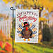 Evergreen 28''x44'' Happy Thanksgiving Turkey Outdoor Garden Flag, alternative image