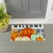 Evergreen Fall Pumpkins Welcome Embossed Indoor Outdoor Floor Mat, alternative image