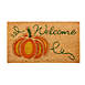 Evergreen Fall Pumpkin Welcome Coir Doormat, alternative image