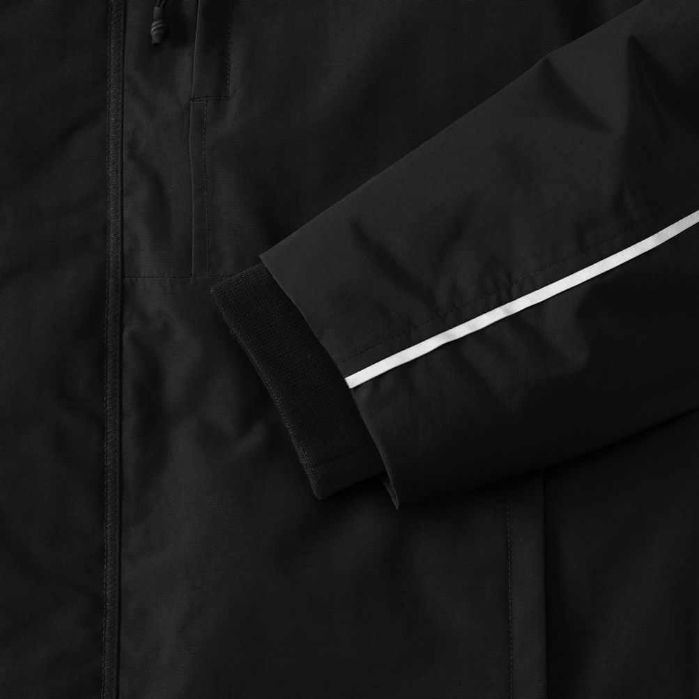 Slumberjack Squall Line Mid-Length Outwear Hooded Waterproof Jacket for  Men, Xlarge