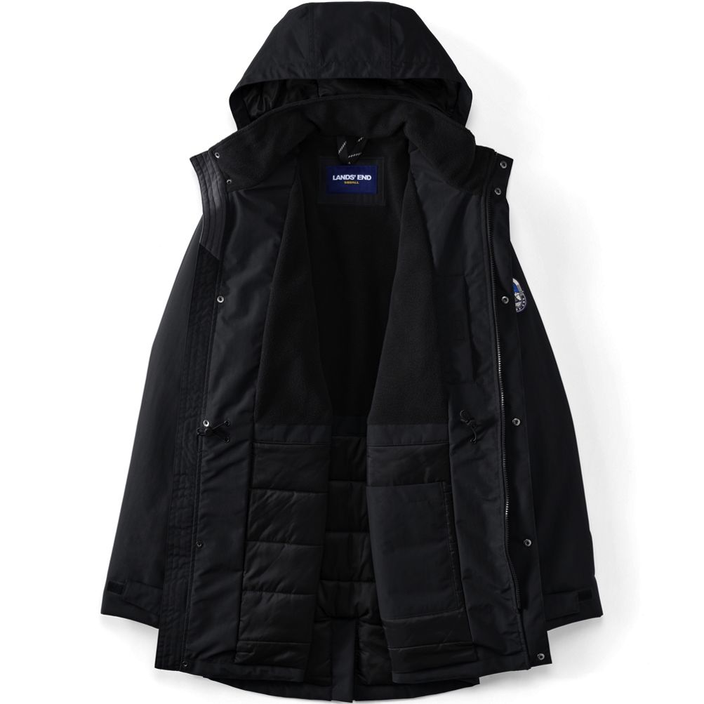 Lands end waterproof clearance jacket