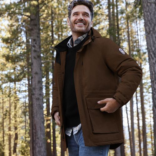 Landsend mens coats best sale