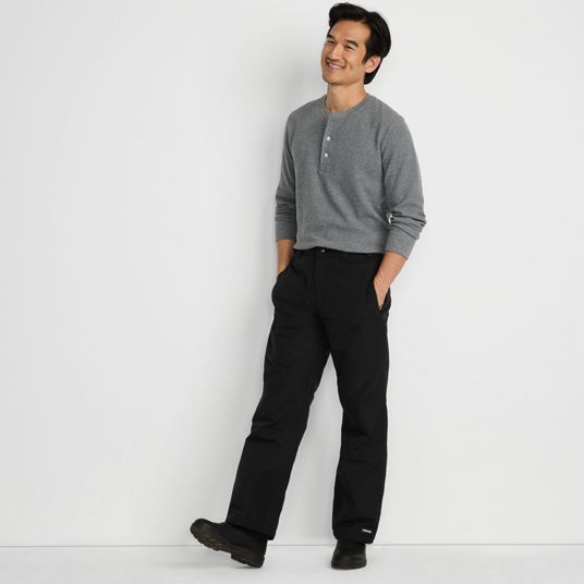 Lands end mens ski pants deals