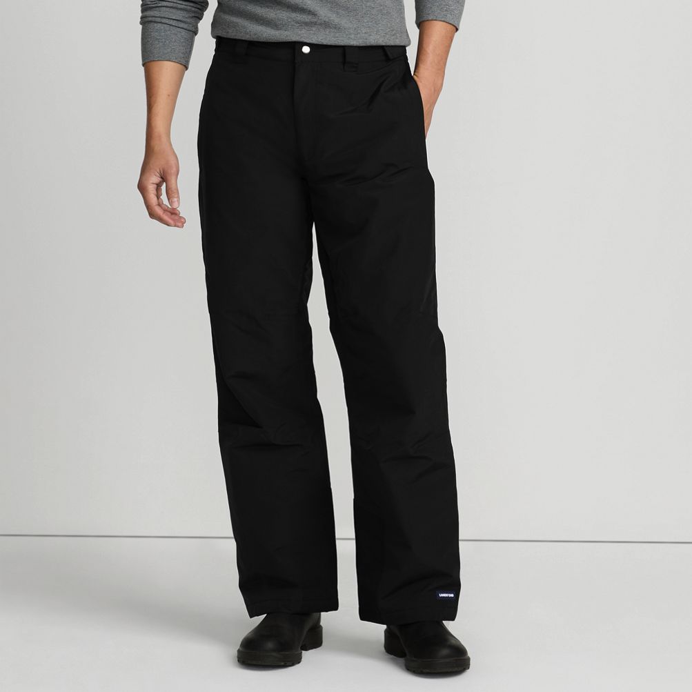 Men s Squall Waterproof Insulated Snow Pants Lands End