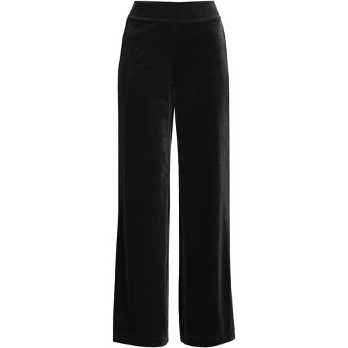 Lands End, Black Dress Trouser Slacks Pants