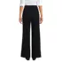 Women's Petite High Rise Crisp Poplin Chino Wide Leg Pants, Back