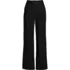 Women's Petite High Rise Crisp Poplin Chino Wide Leg Pants, Front