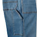 Women's Plus Size Recover High Rise Relaxed Straight Leg Utility Blue Jeans, alternative image