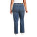 Women's Plus Size Recover High Rise Relaxed Straight Leg Utility Blue Jeans, Back