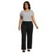 Women's Plus Size Lands' End Flex High Rise Wide Leg Pants, alternative image