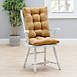 Ellis Curtain Lisa Solid 18"x24" Rocking Chair Cushion Set, alternative image