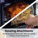 Aria 10 Qt Touchscreen Air Fryer Toaster Oven with Premium Accessory Set, alternative image