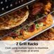 Aria 30 Qt Touchscreen Stainless Steel Air Fryer Toaster Oven, alternative image