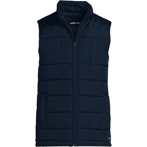 gilet sans manche matelasse pour homme bleu