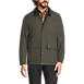 Blake Shelton x Lands' End Men's Flannel Lined Waxed Cotton Chore Jacket, Front