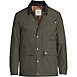 Blake Shelton x Lands' End Men's Flannel Lined Waxed Cotton Chore Jacket, Front