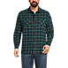 Blake Shelton x Lands' End Big and Tall Traditional Fit Rugged Work Shirt, Front