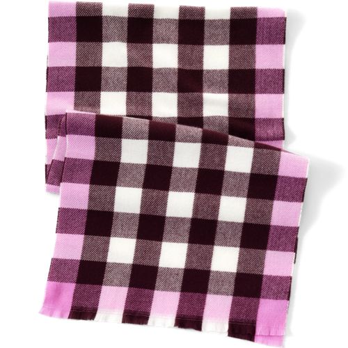 Burgundy/Aster Pink Check