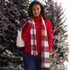 CashTouch Pattern Winter Scarf, alternative image